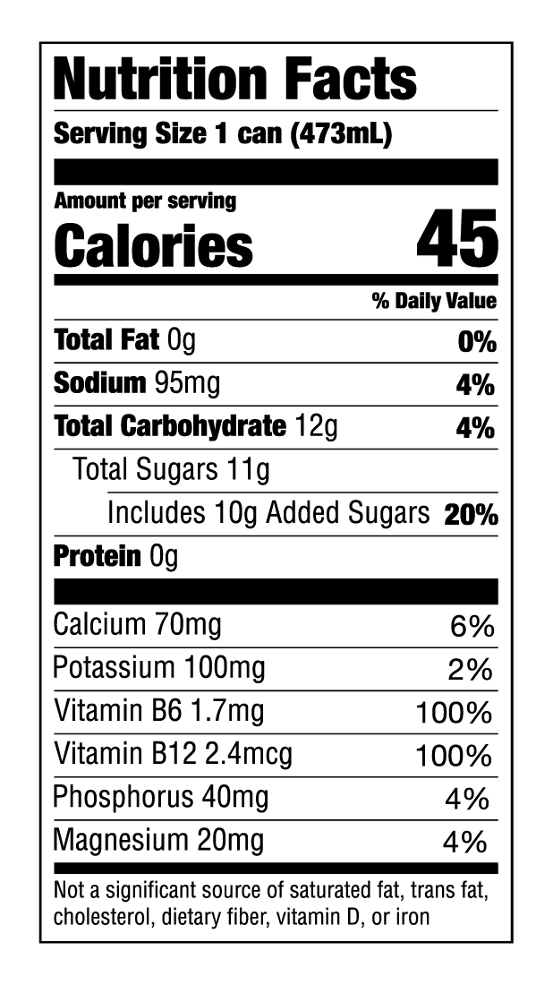 BALLISLIFE HYDRO Supplement Facts